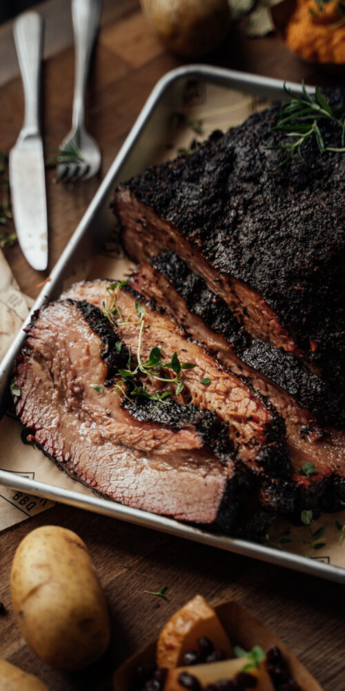 Miller's BBQ brisket